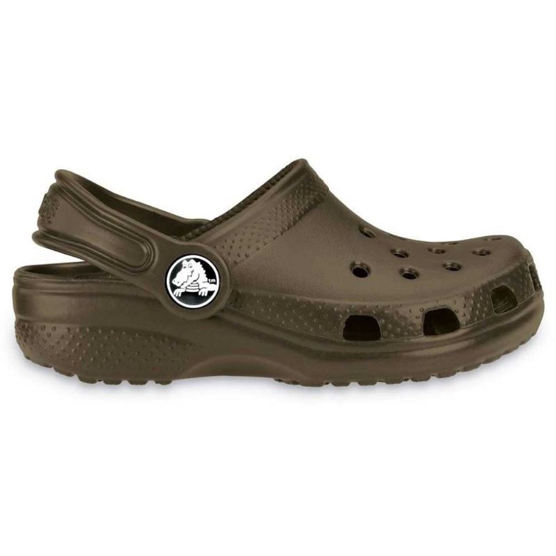 Crocs Kids Cayman Clog Chocolate UK 6-7 EUR 22-24 US C6-7 (10006-200)